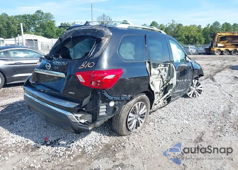 2020 Nissan Pathfinder S 4Wd из США, поврежденный, VIN 5N1DR2AMXLC651106